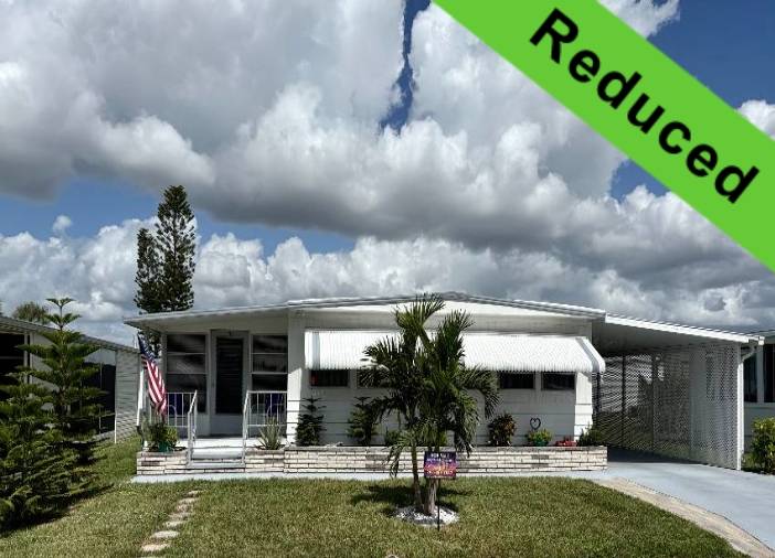 Venice, FL Mobile Home for Sale located at 961 Antiqua Bay Indies